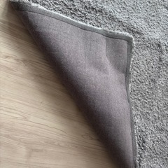無印良品　ラグマット　カーペット　2m×２m グレー　美品の画像
