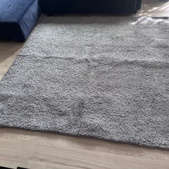 無印良品　ラグマット　カーペット　2m×２m グレー　美品の画像