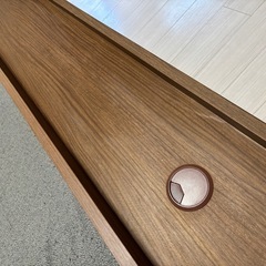 【受け渡し予定者決まりました】ニトリ ウッド調 ベッドソファの画像