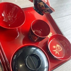 お食い初め用 食器セットの画像