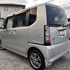 車検２年付！N-BOX！ドラレコ！フルセグTV、ナビ、Bluetooth！AW！乗って帰れます♪の画像