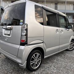 車検２年付！N-BOX！ドラレコ！フルセグTV、ナビ、Bluetooth！AW！乗って帰れます♪の画像