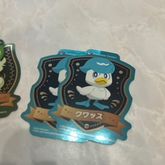 ポケットモンスター シール6枚の画像