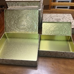収納用、缶、お菓子缶の画像