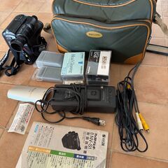 VHS ビデオカメラ　断捨離中の画像