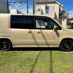 HONDA　モビリオスパイク　ミルクティベージュ　マット塗装　検残り長めの画像