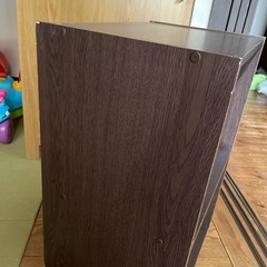 2段カラーボックスの画像