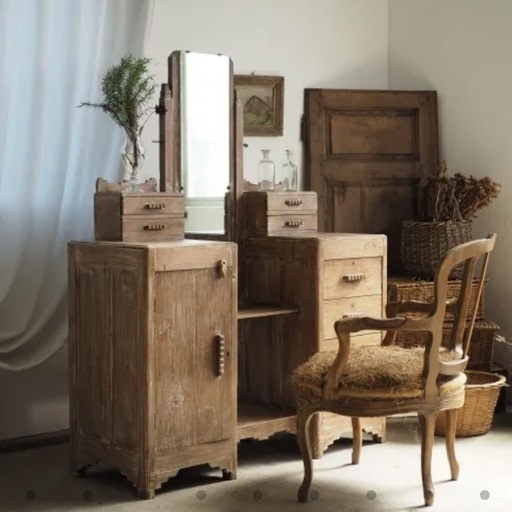 フランスアンティーク　ドレッサー