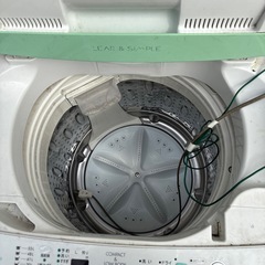サンヨー　洗濯機　2009年製の画像