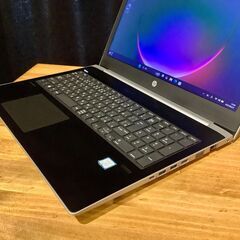 一宮でWindows11搭載！2019年発売モデル！人気のHP 15.6インチ モバイルPC クアッドコアCPU Intel corei5-8250U DDR4-RAM8GB/新品NVMe M.2 SSD256GB】一宮市のパソコン屋 Mr.Carnival（ミスカニ）です！パソコン修理・中古パソコンの販売【クレカ&PayPay使えます！】店頭在庫PCのご紹介です！受け渡しは店舗にて(^^)/【HP ProBook ノートパソコン】H22の画像