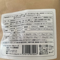 犬のゴハンとオヤツ色々の画像