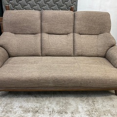 【愛品館 江戸川店 】3人掛け ファブリックソファ NITORI（ニトリ）の画像