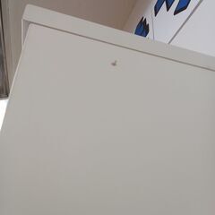 ★リユースのサカイつくば店★TK6670 NITORI 食器棚 ホワイト H200×D51×W90 クリーニング済みの画像