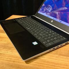 一宮でWindows11搭載！2019年発売モデル！人気のHP 15.6インチ モバイルPC クアッドコアCPU Intel corei5-8250U DDR4-RAM8GB/新品NVMe M.2 SSD256GB】一宮市のパソコン屋 Mr.Carnival（ミスカニ）です！パソコン修理・中古パソコンの販売【クレカ&PayPay使えます！】店頭在庫PCのご紹介です！受け渡しは店舗にて(^^)/【HP ProBook ノートパソコン】H23の画像