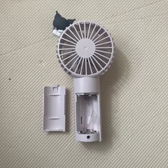 クロミ ハンディファン サンリオ 携帯扇風機 ホワイトの画像
