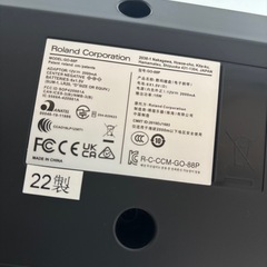 ローランド電子ピアノ　キーボード　88鍵の画像