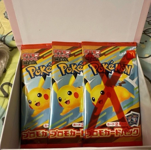 プロモカードパック マクドナルドハッピーセット　2パック