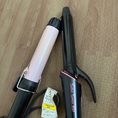 ヘアアイロン　コテ２つセット9月中のみ出品！の画像