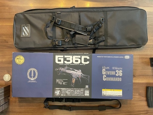 東京マルイ H&K G36C 充電器＋バッテリー 付き 引退セット