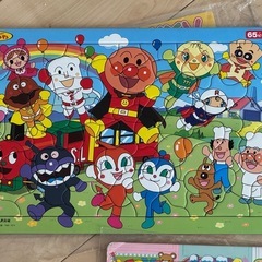 （10月末まで）アンパンマン　
パズル　3点セットの画像