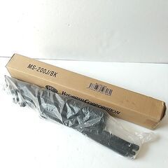 【未使用】KC キョーリツ 譜面台 軽量スチール製 折りたたみ式 MS-200J/BK ブラック (ソフトケース付属)の画像