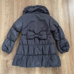 女の子冬服　
ベリーズピンク　140 ダウン コートの画像