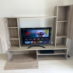 テレビボード 幅180cm 42V型対応の画像