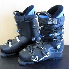 ☆ Salomon スキーブーツ X-ACCESS 70 WIDE 26/26.5cm ソール長306mm 黒/ブラック サロモン エックス アクセス スキー靴 大人用 札幌 東区の画像