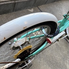 子供用自転車　22インチ　6段階変速付き！メンテナンス済みすぐに乗れます！の画像