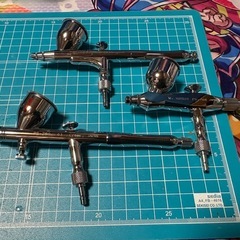 プラモデル塗装用、エアブラシ、塗装入門セットの画像