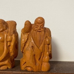 七福神　木彫り　
置物の画像
