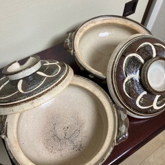 ひとり用鍋　2個
セットの画像
