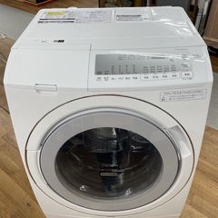 R735 ☀️ ジモティー限定特別価格！ 2023年製の高年式！ HITACHI ドラム式洗濯乾燥機 (洗濯：11.0㎏ 乾燥：6.0㎏) BD-SG110HL ⭐ 動作確認済 ⭐ クリーニング済の画像