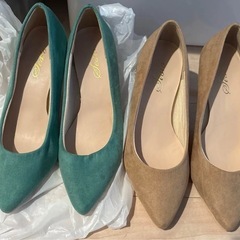 【新品】ヒール パンプスの画像