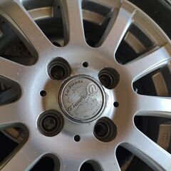 【ホイール付きスタッドレスタイヤ】　ラストラーダ 14インチ　ブリヂストン ブリザック　  155/65R14　 N-BOX ワゴンR スペーシア タント ムーブ デイズの画像