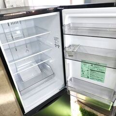 高年式 2ドア冷蔵庫 153L 2025年製 ブラック GR-W15BS 東芝 TOSHIBA 一人暮らしサイズ 黒 札幌市 平岸店の画像