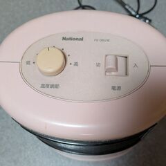 【交渉中】National 小型電気ファンヒーターの画像