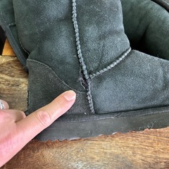 アグ　シープスキンブーツの画像