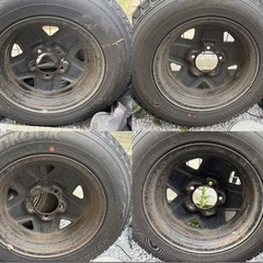 ジムニー 純正ホイール 175/80R16 スタッドレスタイヤ 4本セットの画像