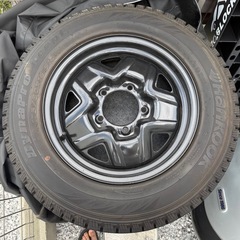 ジムニー 純正ホイール 175/80R16 スタッドレスタイヤ 4本セットの画像