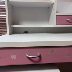 学習机、引き出し の画像
