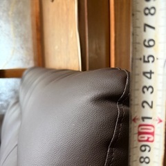 美品❗️2人掛けレザーソファーの画像