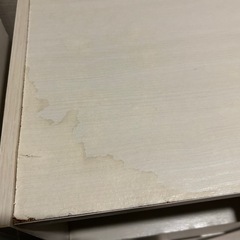 3段　蓋付きカラーボックス　ホワイトの画像