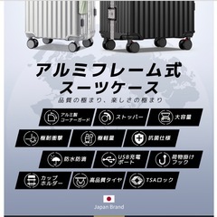 新品未使用　スーツケース　キャリーケースの画像