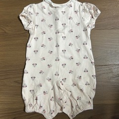 【プティマイン】ミニー ロンパース 70の画像