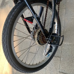 パナソニック折り畳み電動自転車の画像
