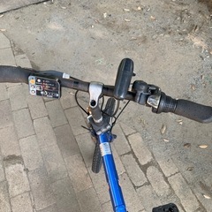パナソニック折り畳み電動自転車の画像