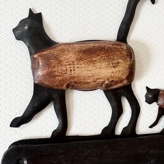 猫型フックの画像