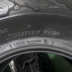 BFグッドリッチ　285/70R17 
2本  の画像