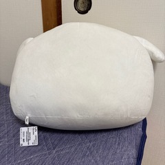 ビッグ タグ付き✨️シロ🐶ぬいぐるみ の画像
